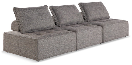 Furniture City Houma - Ashley Furniture - Bree Zee 3-Piece Outdoor Modular Seating - 3-Piece Outdoor Modular Seating / Brown - P160P9