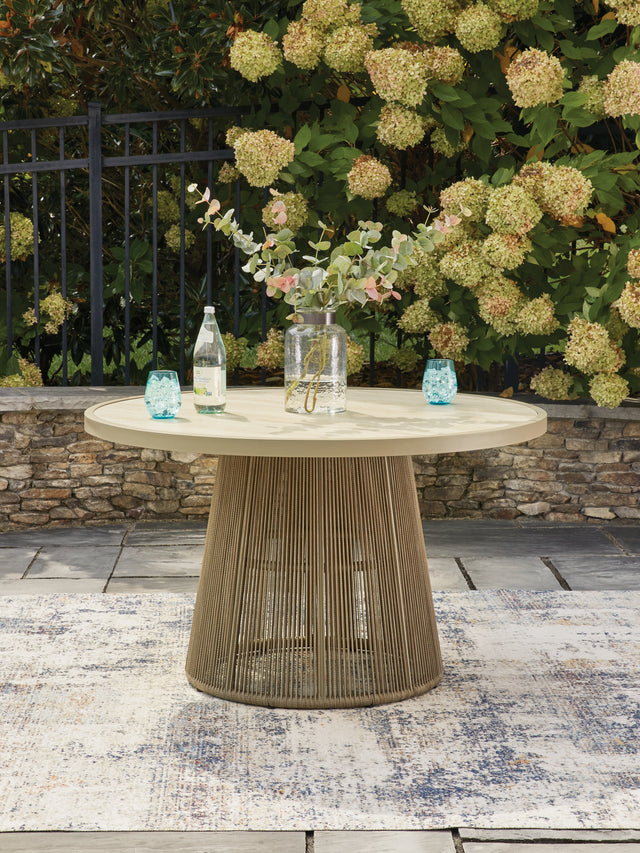 Furniture City Houma - Ashley Furniture - Orchard Beach Outdoor Dining Table - Outdoor Dining Table - PCP373P2