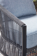 Bridges Beach Outdoor Love/Chairs/Table Set (Set of 4)