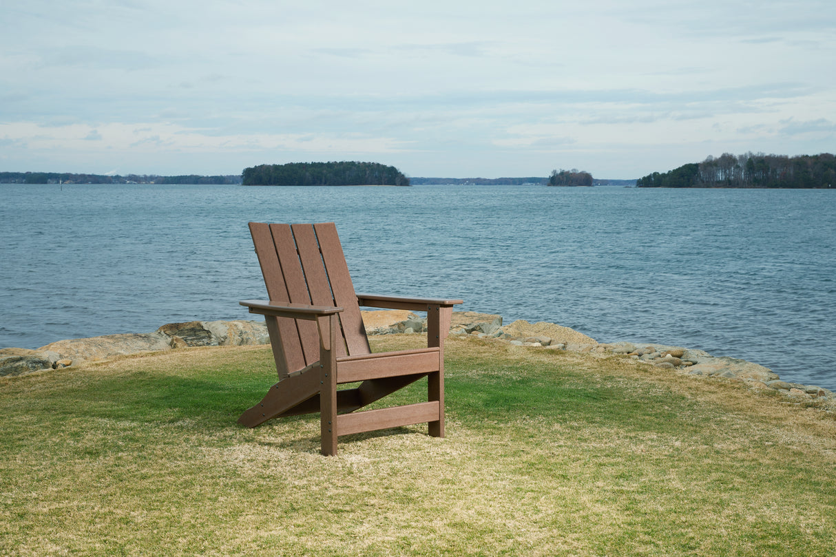Furniture City Houma - Ashley Furniture - Emmeline Adirondack Chair - Adirondack Chair / Brown - P420-898