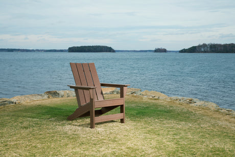 Furniture City Houma - Ashley Furniture - Emmeline Adirondack Chair - Adirondack Chair / Brown - P420-898