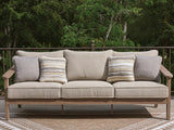Furniture City Houma - Ashley Furniture - Harmony Headlands Outdoor Sofa with Cushion - Sofa with Cushion - PCP428-838