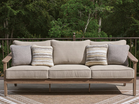 Furniture City Houma - Ashley Furniture - Harmony Headlands Outdoor Sofa with Cushion - Sofa with Cushion - PCP428-838