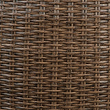 Double Point Outdoor Loveseat/2 Swivel Chairs (Set of 3)