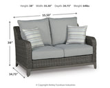 Elite Park Outdoor Loveseat with Cushion