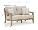 Hallow Creek Outdoor Loveseat with Cushion