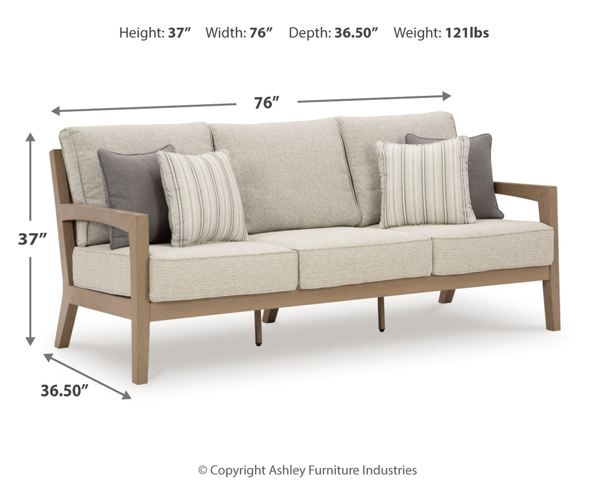 Hallow Creek Outdoor Sofa with Cushion