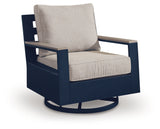 East Beach Outdoor Swivel Glider Chair with Cushion