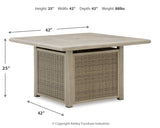 Cliff Trails Fire Pit Table