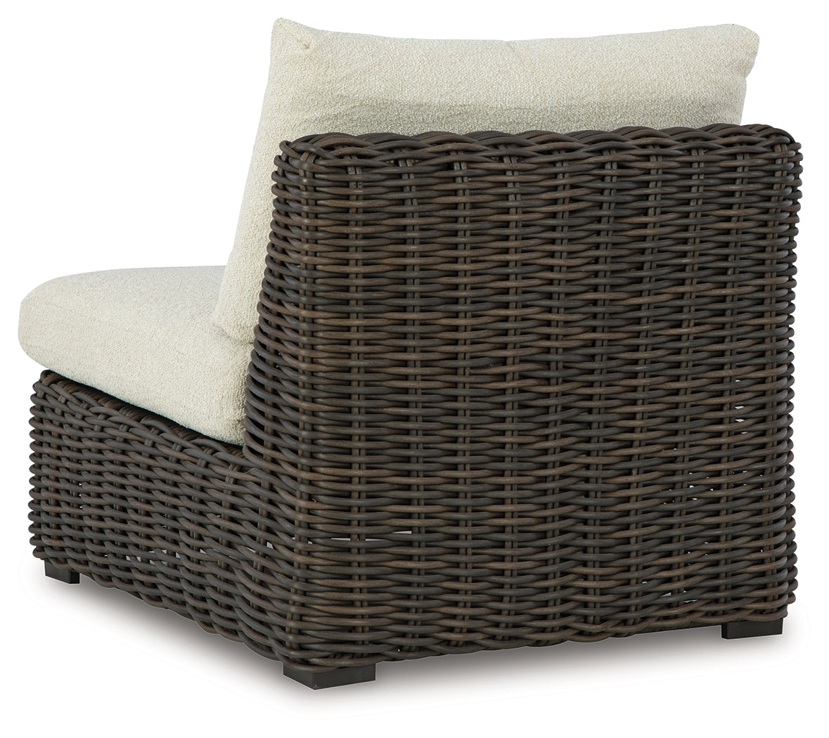 Kimora Outdoor Armless Chair with Cushion