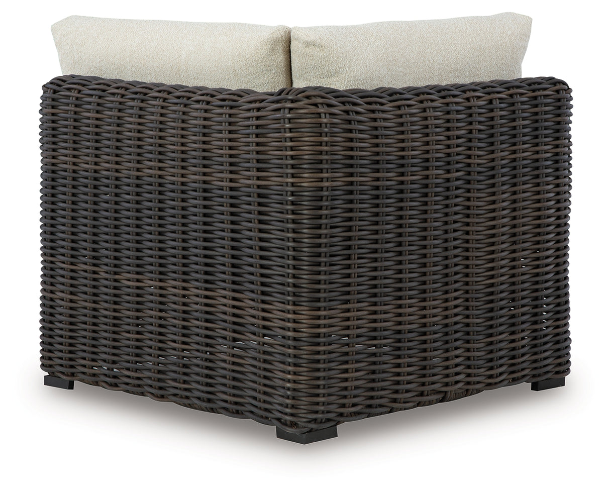 Kimora Outdoor Corner Chair with Cushion