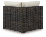 Kimora Outdoor Corner Chair with Cushion