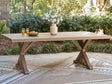Furniture City Houma - Ashley Furniture - Laguna Heights Outdoor Dining Table - RECT Dining Table w/UMB OPT - PCP790-625