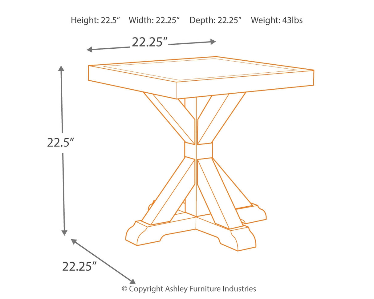 Beachcroft Outdoor End Table