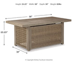 Beachcroft Outdoor Fire Pit Table