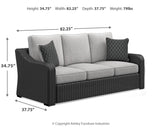 Beachcroft Outdoor Sofa with Cushion