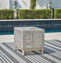 Furniture City Houma - Ashley Furniture - Seton Creek Outdoor End Table - Square End Table / Gray - P798-702