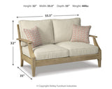 Clare View Outdoor Sofa, Loveseat and Lounge Chair