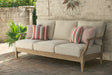 Furniture City Houma - Ashley Furniture - Clare View Sofa with Cushion - Sofa with Cushion / Beige - P801-838