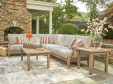 Furniture City Houma - Ashley Furniture - Clare View 4-Piece Outdoor Sectional - 4-Piece Outdoor Sectional - P801P11