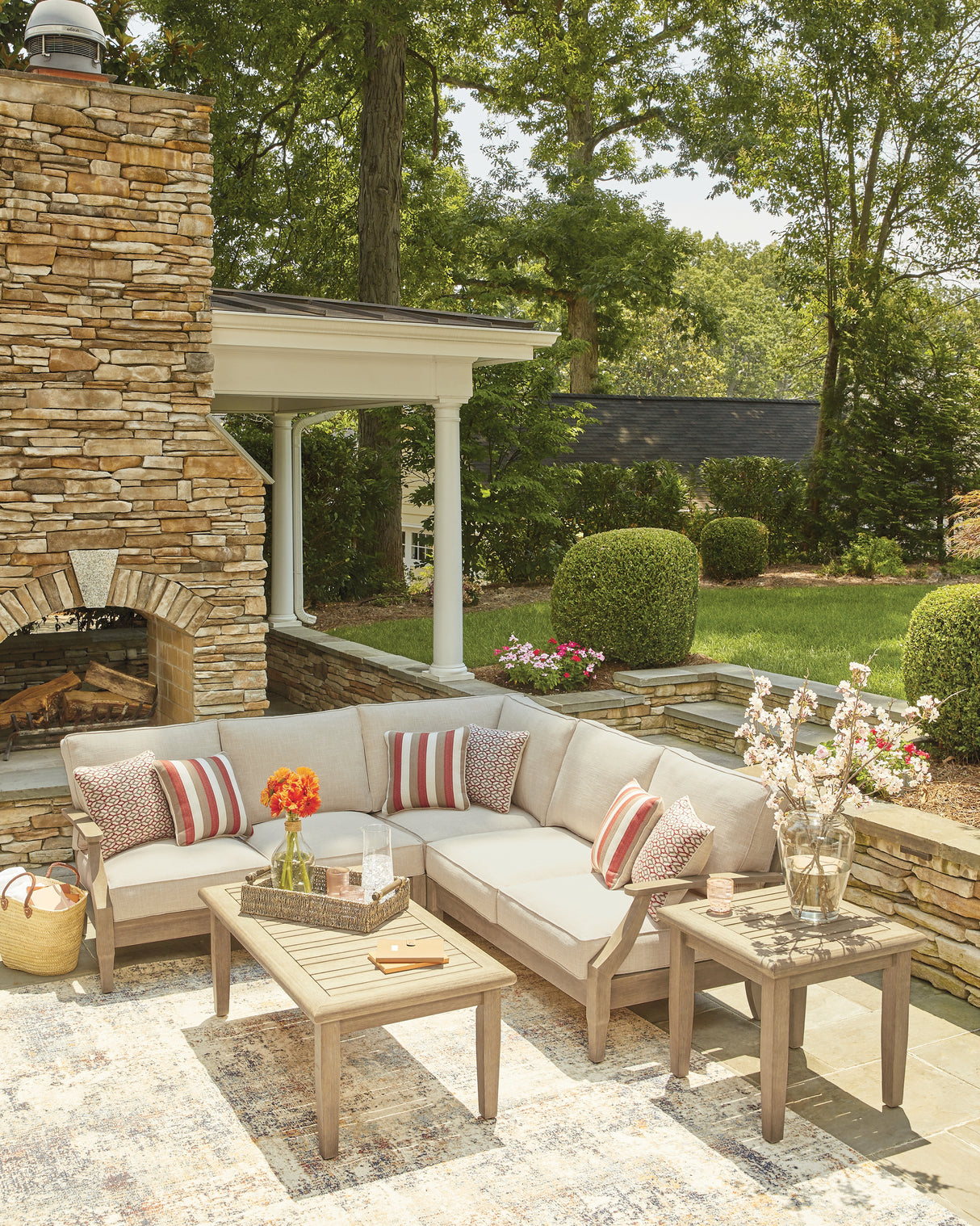 Clare View 3-Piece Outdoor Sectional
