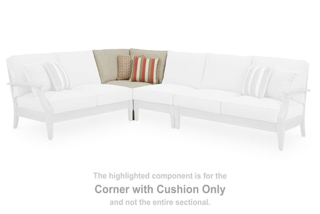 Furniture City Houma - Ashley Furniture - Clare View Corner with Cushion - Corner with Cushion / Beige - P801-877