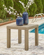 Furniture City Houma - Ashley Furniture - Silo Point Outdoor - Square End Table / Brown - P804-702