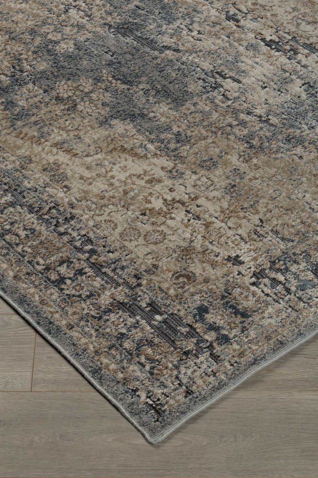 Furniture City Houma - Ashley Furniture - South Rug - 8' x 10' Rug / Blue/Beige - R402721