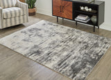 Furniture City Houma - Ashley Furniture - Gerdie Rug - 5'3" x 7'3" Rug / Cream/Gray - R404992