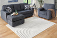 Furniture City Houma - Ashley Furniture - Lambworth Rug - 7'10" x 10' Rug / Gray/Cream - R405341