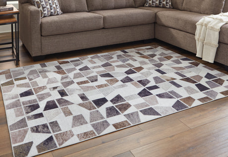 Furniture City Houma - Ashley Furniture - Jettner Rug - 7'10" x 10' Rug / Multi - R405781