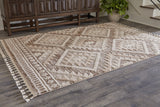 Furniture City Houma - Ashley Furniture - Odedale Rug - 8' x 10' Rug / Tan/Cream - R406061