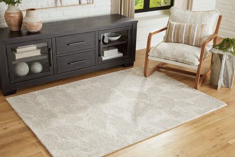 Furniture City Houma - Ashley Furniture - Chadess Rug - 5' x 7' Rug / Linen/Taupe - R406362