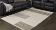 Furniture City Houma - Ashley Furniture - Barus Rug - 5' x 7' Rug / Beige/Brown/Gray - R406402