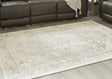 Furniture City Houma - Ashley Furniture - Gatwell Rug - 5' x 7' Rug / Ivory/Gray/Tan - R406512
