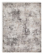 Furniture City Houma - Ashley Furniture - Elaning 8' x 10' Rug - 8' x 10' Rug / Black/Gray/Cream - R406701