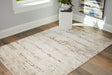 Furniture City Houma - Ashley Furniture - Kasney Rug - 8' x 10' Rug / Cream/Brown - R406851
