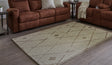 Furniture City Houma - Ashley Furniture - Guyford 5' x 7' Rug - 5' x 7' Rug / Beige/Brown - R406872