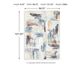 Hessland 8' x 10' Washable Rug