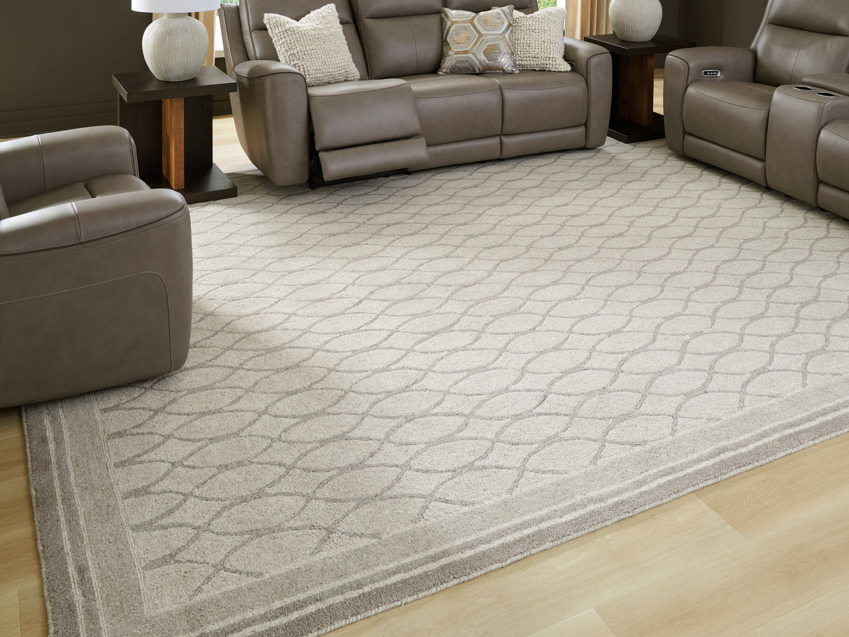 Furniture City Houma - Ashley Furniture - Wimney Rug - Extra Large Rug / Gray - R407280
