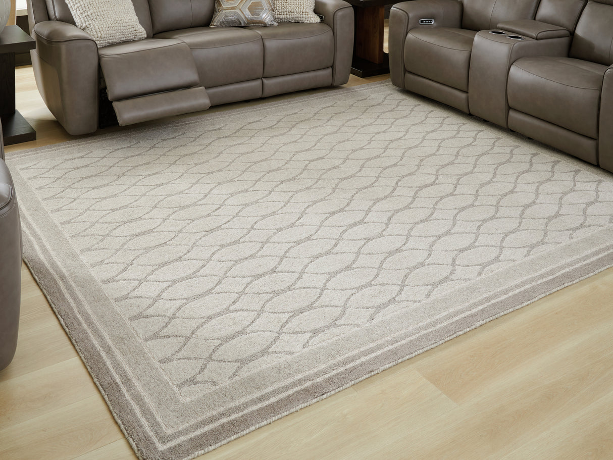 Furniture City Houma - Ashley Furniture - Wimney Rug - Large Rug / Gray - R407281