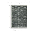 Elderland Washable 5' x 7' Area Rug