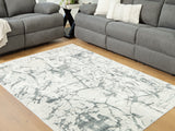 Furniture City Houma - Ashley Furniture - Tobinbury Rug - Washable 5' x 7' Area Rug / Gray - R407422