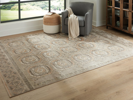 Furniture City Houma - Ashley Furniture - Bachby Rug - 7'10" x 10' Area Rug / Multi - R407681
