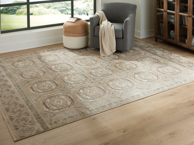 Furniture City Houma - Ashley Furniture - Bachby Rug - 7'10" x 10' Area Rug / Multi - R407681