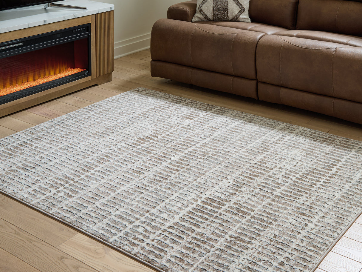 Furniture City Houma - Ashley Furniture - Fuadwick Rug - 5'3" x 7' Area Rug / Multi - R407692