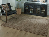 Furniture City Houma - Ashley Furniture - Merrittman Rug - 5' x 7' Area Rug / Brown/Ivory - R407702
