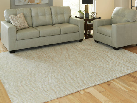 Furniture City Houma - Ashley Furniture - Jaseena Rug - 5' x 7' Area Rug / Beige/Tan - R407722