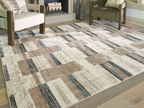 Furniture City Houma - Ashley Furniture - Alstone 7'10" x 10' Area Rug - 7'10" x 10' Area Rug / Multi - R407731