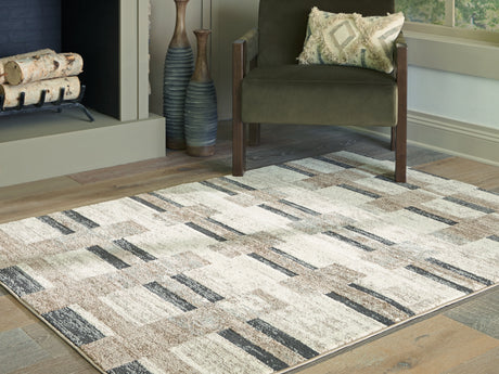 Furniture City Houma - Ashley Furniture - Alstone Rug - 7'10" x 10' Area Rug / Multi - R407731